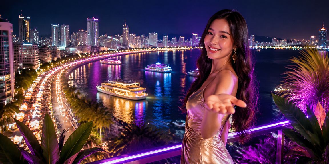 Suasana pertaruhan kasino bergaya Malaysia di Pulau Pinang